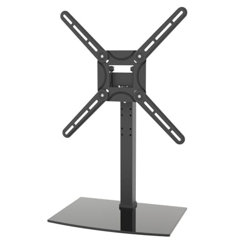 Barkan Mounting Systems Barkan Tischständer – Vollbeweglich – 29–58" – VESA 75×75–400×400 – bis 25 kg, Höhenverstellbar – S320