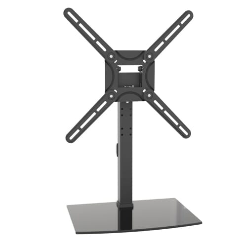 Barkan Mounting Systems Barkan Tischständer – Vollbeweglich – 29–58" – VESA 75×75–400×400 – bis 25 kg, Höhenverstellbar – S320