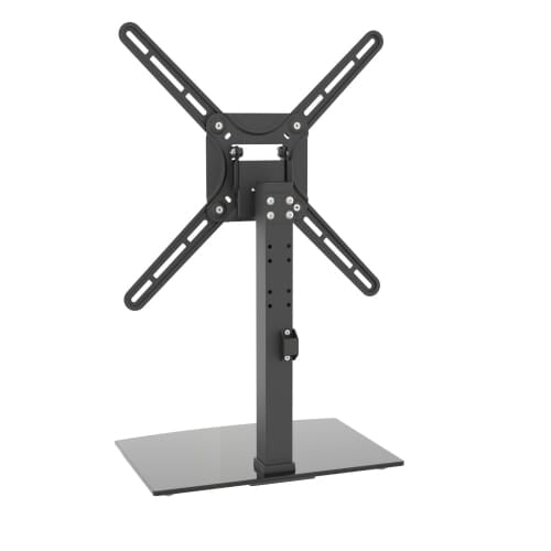 Barkan Mounting Systems Barkan Tischständer – Vollbeweglich – 29–58" – VESA 75×75–400×400 – bis 25 kg, Höhenverstellbar – S320
