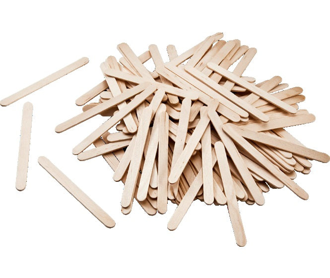 Folia Holzstäbchen, Holz, 11,4 cm, 500 Stk.