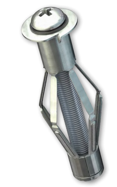 TOX Metall-Hohlraumdübel Acrobat – Ø 5 × 65 mm, Metall, 4 Stk., für Beton