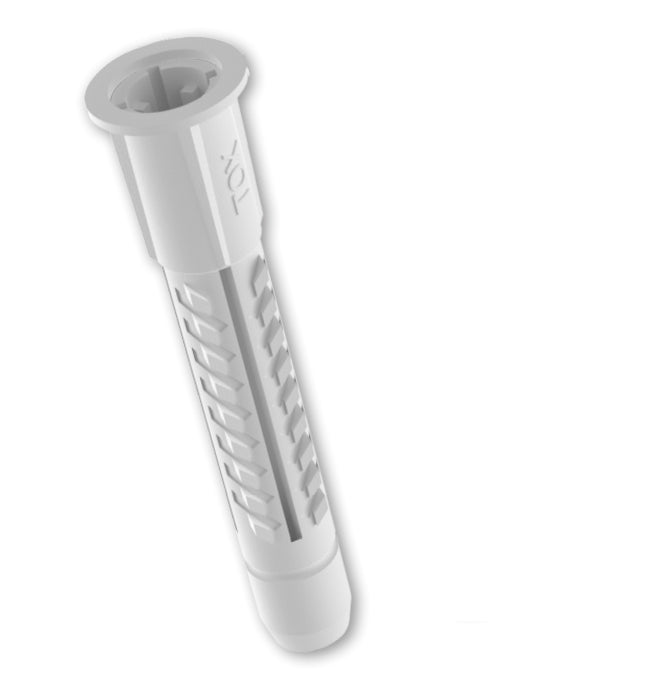 TOX Allzweckdübel Deco – Ø 6 × 41 mm, Grau, 100 Stk., für Beton, Stein