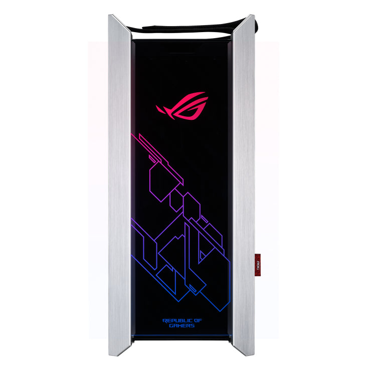 ASUS ROG Strix Helios GX601 – PC-Gehäuse (Midi Tower) – Weiss, für ATX, EATX, micro ATX u. a., 591×250×565 mm