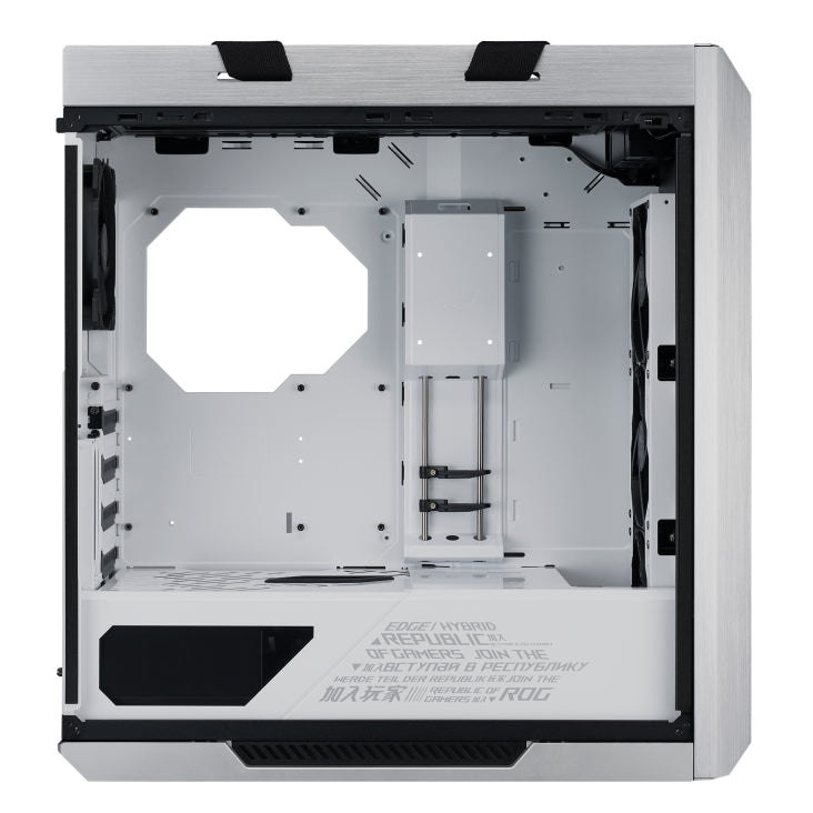 ASUS ROG Strix Helios GX601 – PC-Gehäuse (Midi Tower) – Weiss, für ATX, EATX, micro ATX u. a., 591×250×565 mm