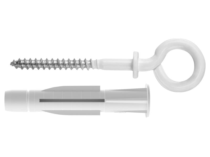 TOX Hakendübel – Ø 8 × 51 mm, Nylon, 4 Stk., für Beton, Stein