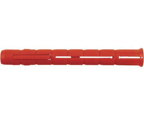 TOX Parallel-Spreizdübel Bizeps – Ø 6 × 70 mm, Nylon, Rot, 50 Stk.