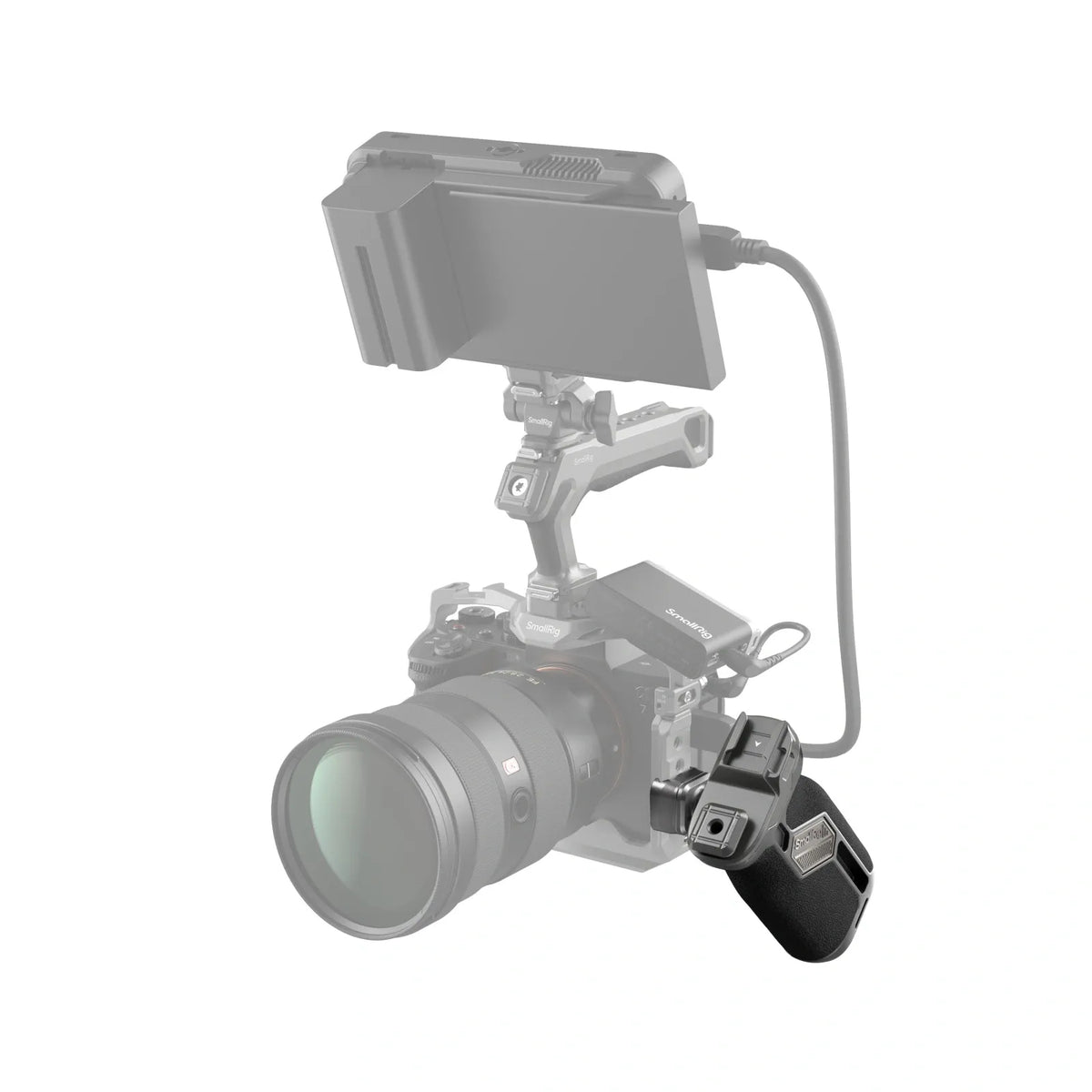 SmallRig HawkLock H21 Seitengriff-Kit – Aluminium, 271 g – 1/4-20 Gewindeabstand 9–27 mm (0,3–1,1") – für Hawk