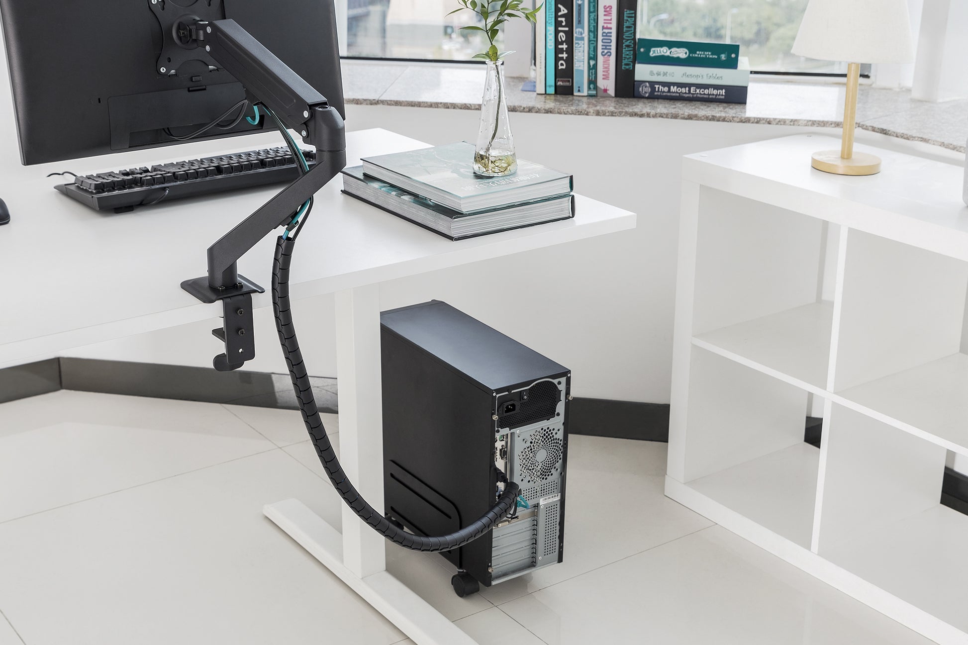Digitus Kabelhülse – 5,00 m, PET, Schwarz