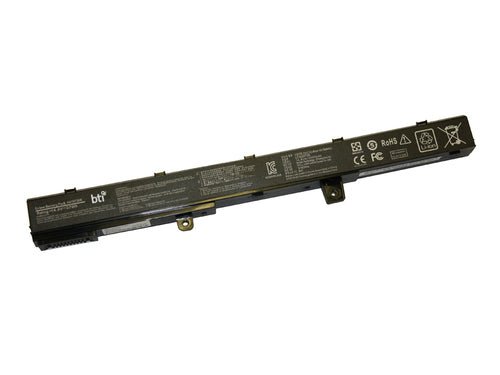 BTI Notebook-Akku – für Dell – 37 Wh, 14,8 V (4 Zellen) – Schwarz
