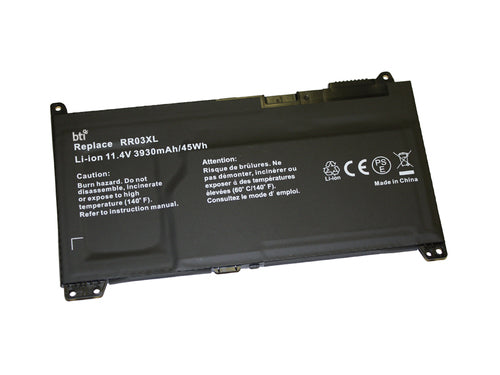 BTI Notebook-Akku – für HP ProBook 430 G4 – 45 Wh, 11,4 V (3 Zellen) – Schwarz