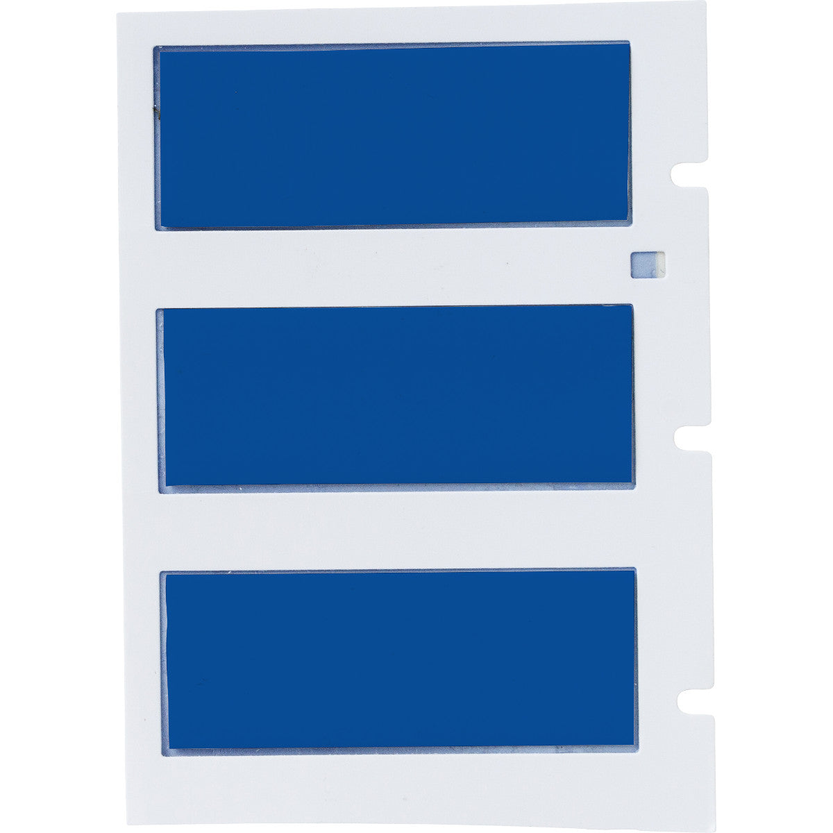 Brady Etiketten (Rolle) 45 × 16 mm – Polyolefin, matt, blau – permanent haftend – Thermotransfer – für M610