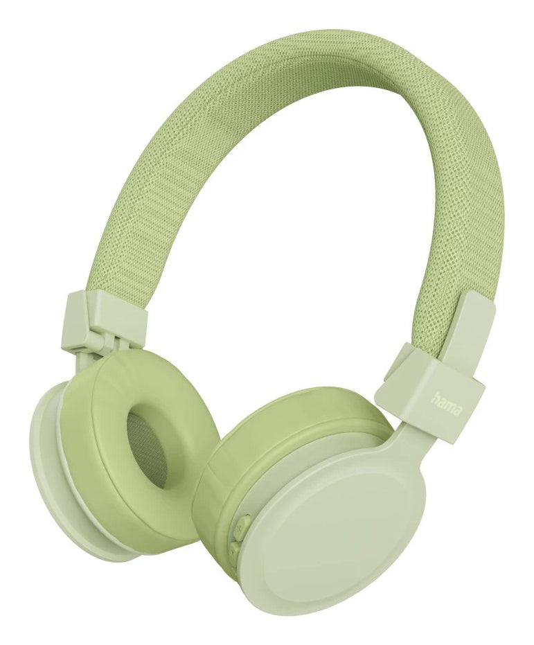 Hama Freedom Lit III On-Ear Kopfhörer – Stereo, Kabel + BT, Grün, BT 5.4