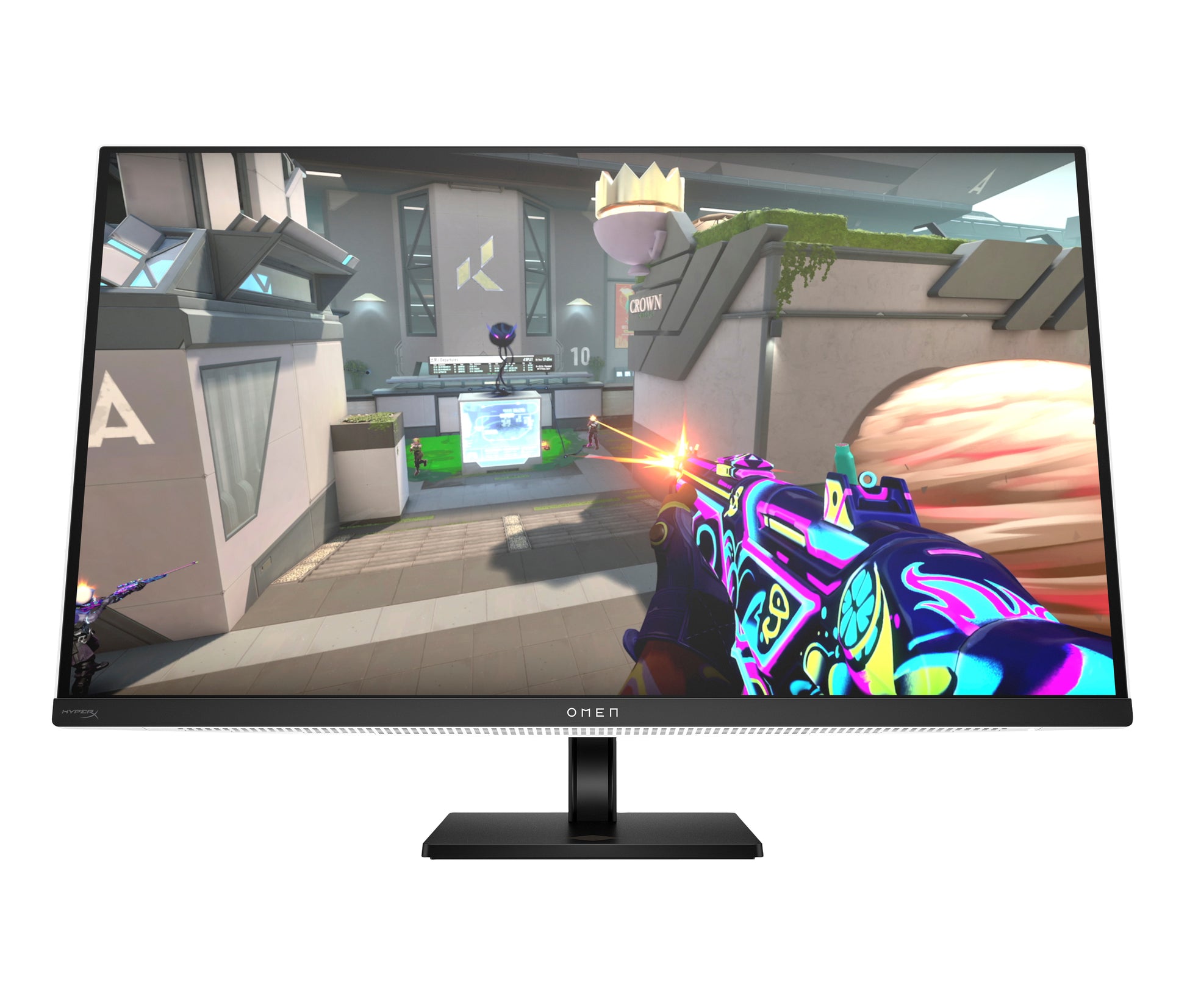 HP OMEN Transcend – 31,5", 3840 × 2160 (4K), OLED, 240 Hz, USB-C 140 W, KVM, DisplayHDR 400 True Black