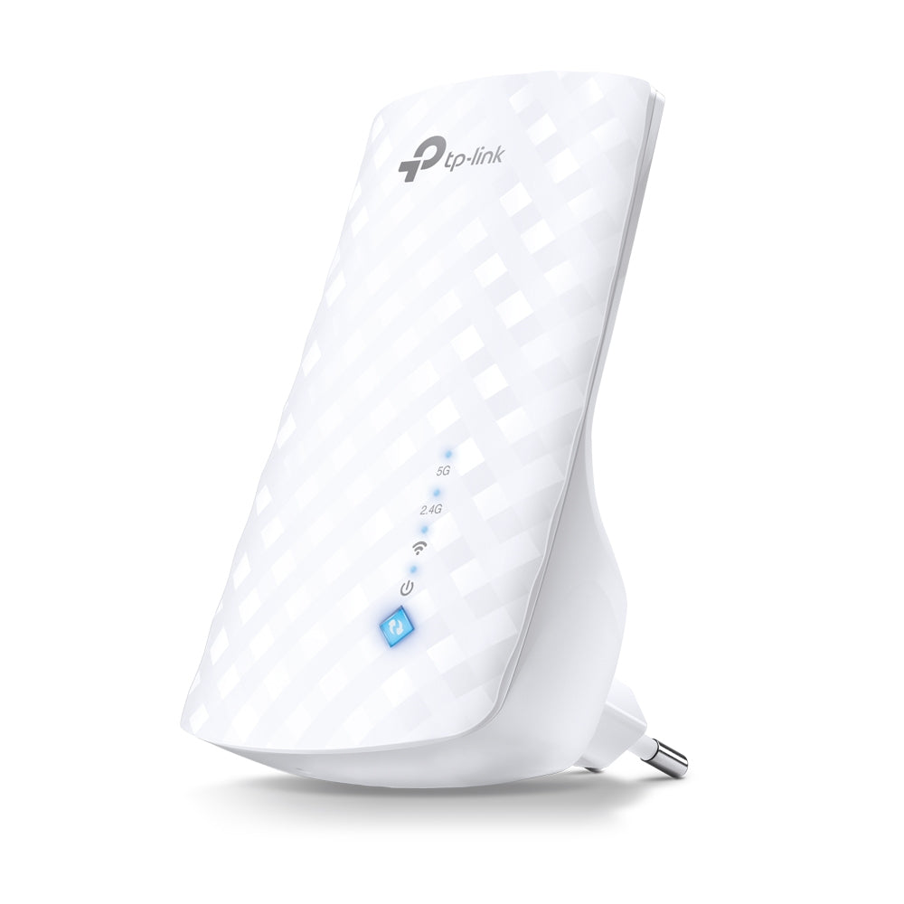 TP-Link RE190 – Netzwerk-Repeater – Wi-Fi 5 (802.11ac), Dual-Band (2,4/5 GHz), 433 Mbit/s, 3× Interne Antennen