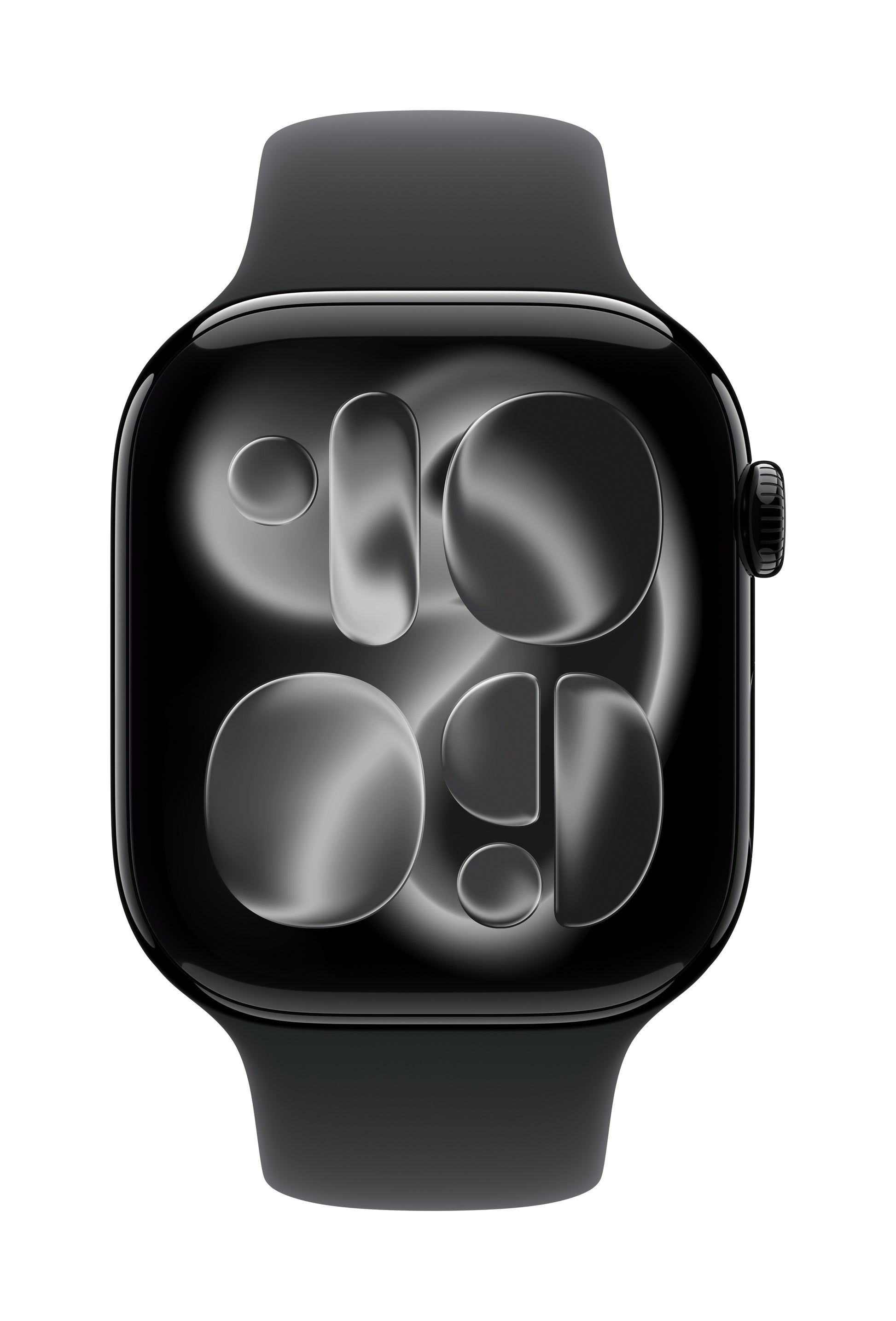 Apple Sportarmband – Schwarz, S/M, für Apple Watch