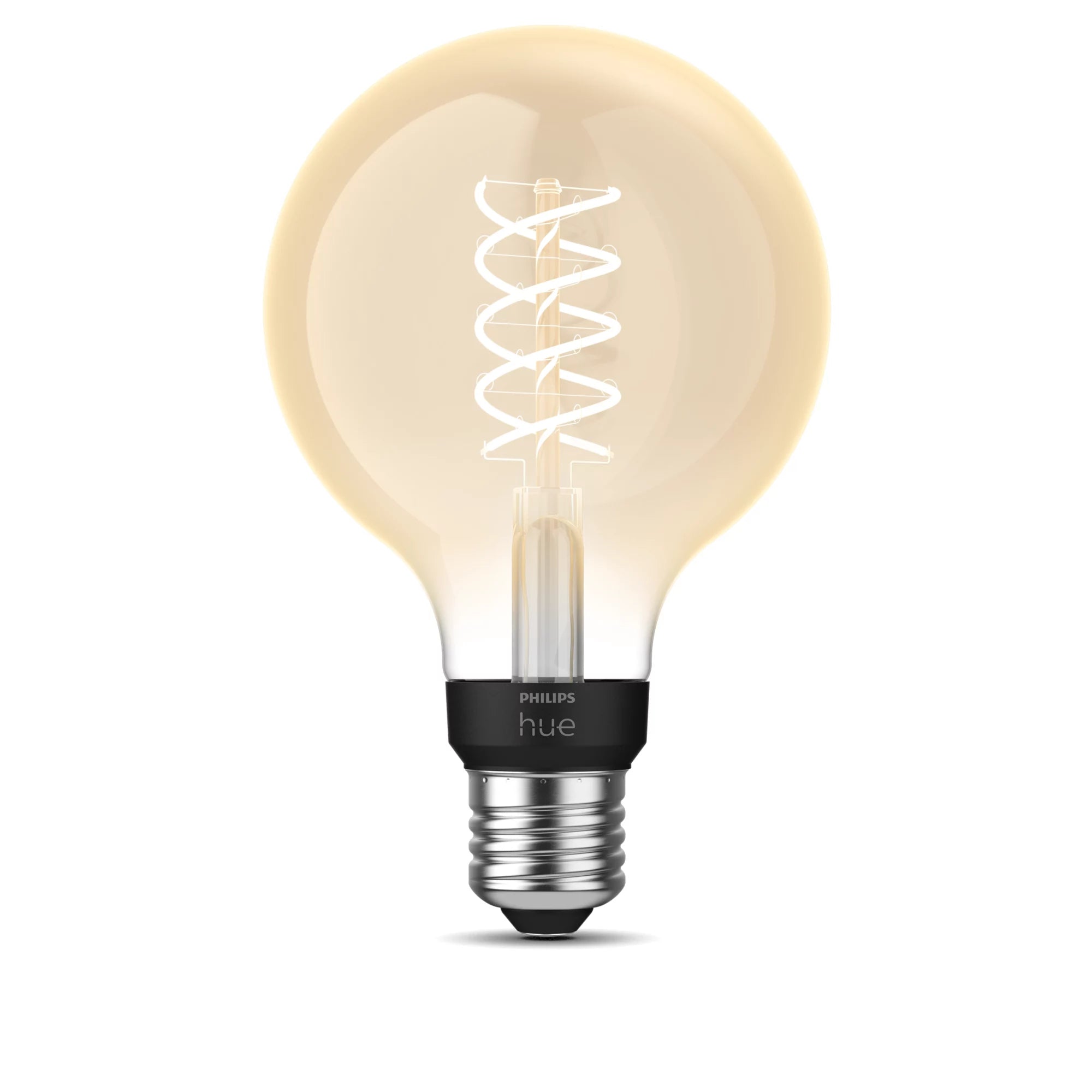 Philips by Signify Philips Hue Smart-Leuchtmittel E27 Weiss – 550 lm, 2100 K, App, dimmbar