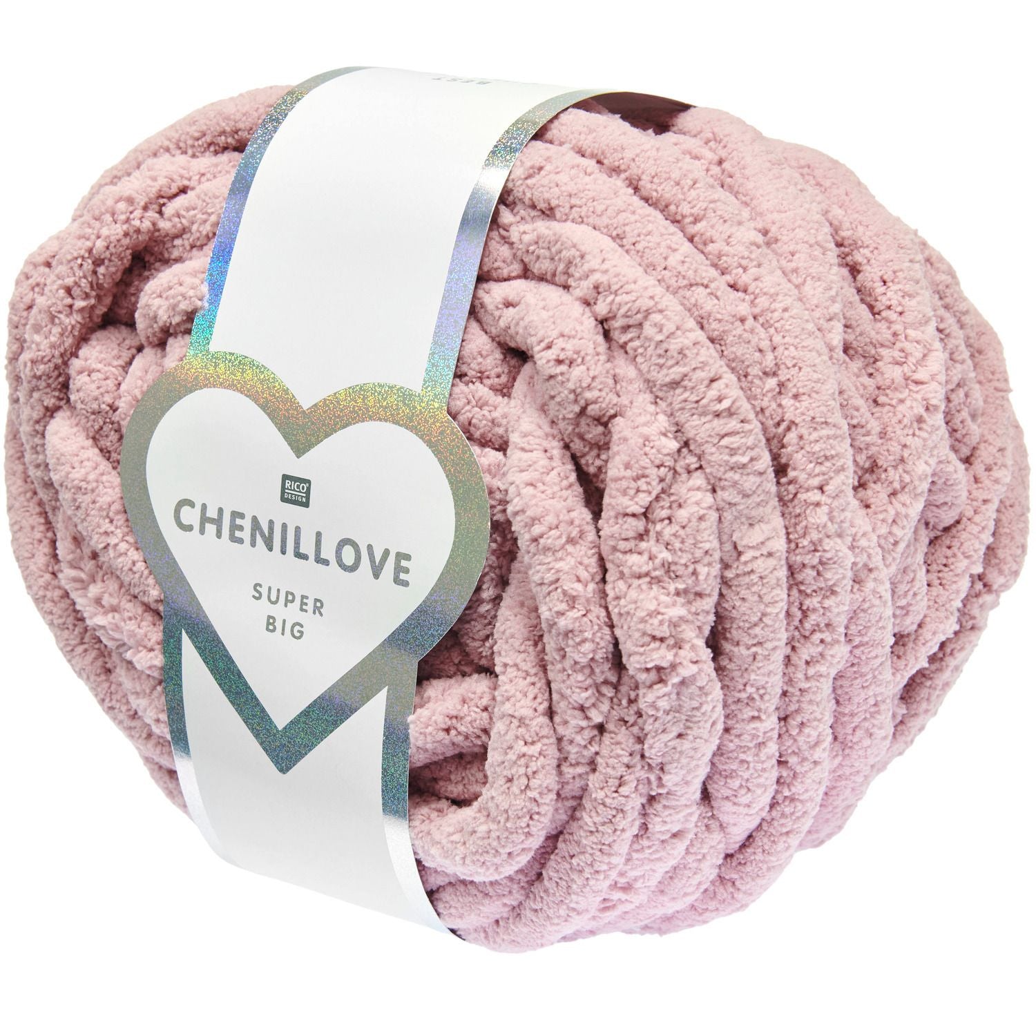 Rico Design Chenillove Super Big Wolle Extra dick Flieder – 300 g, 36 m, Nadel 25 mm, 100% Polyester