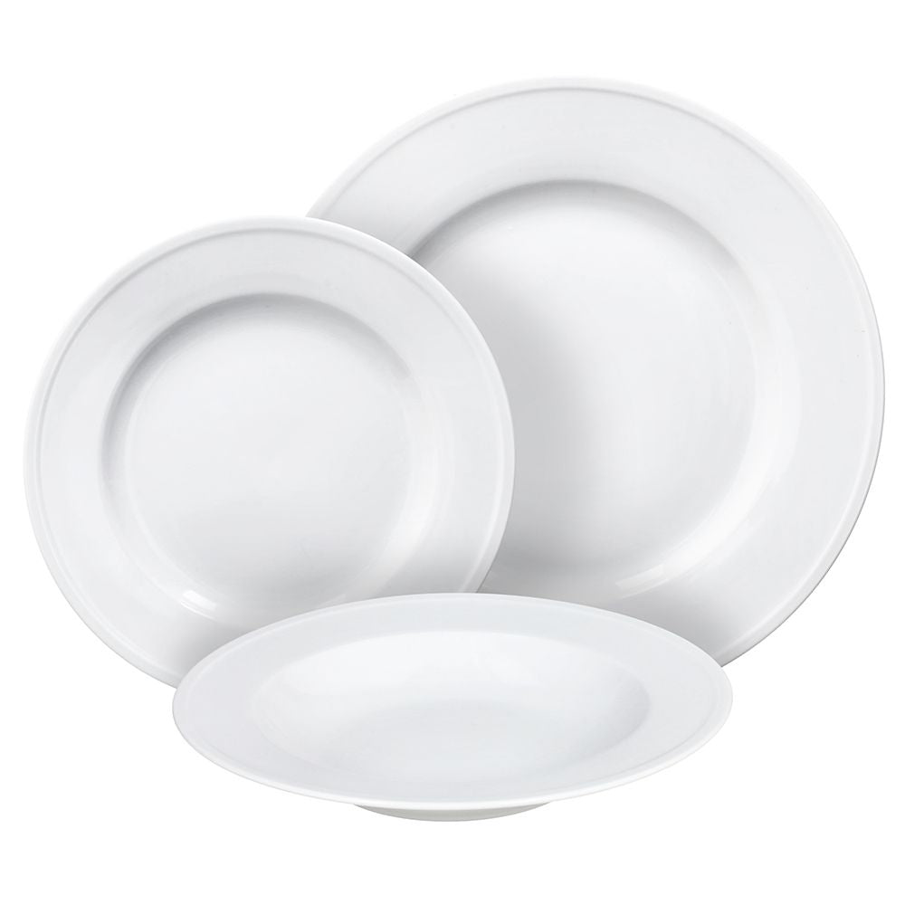 Tognana Porcellane Tognana Speise-Service Milan – Set 18-teilig, Ø 27/22/20,5 cm, Porzellan, spülmaschinenfest