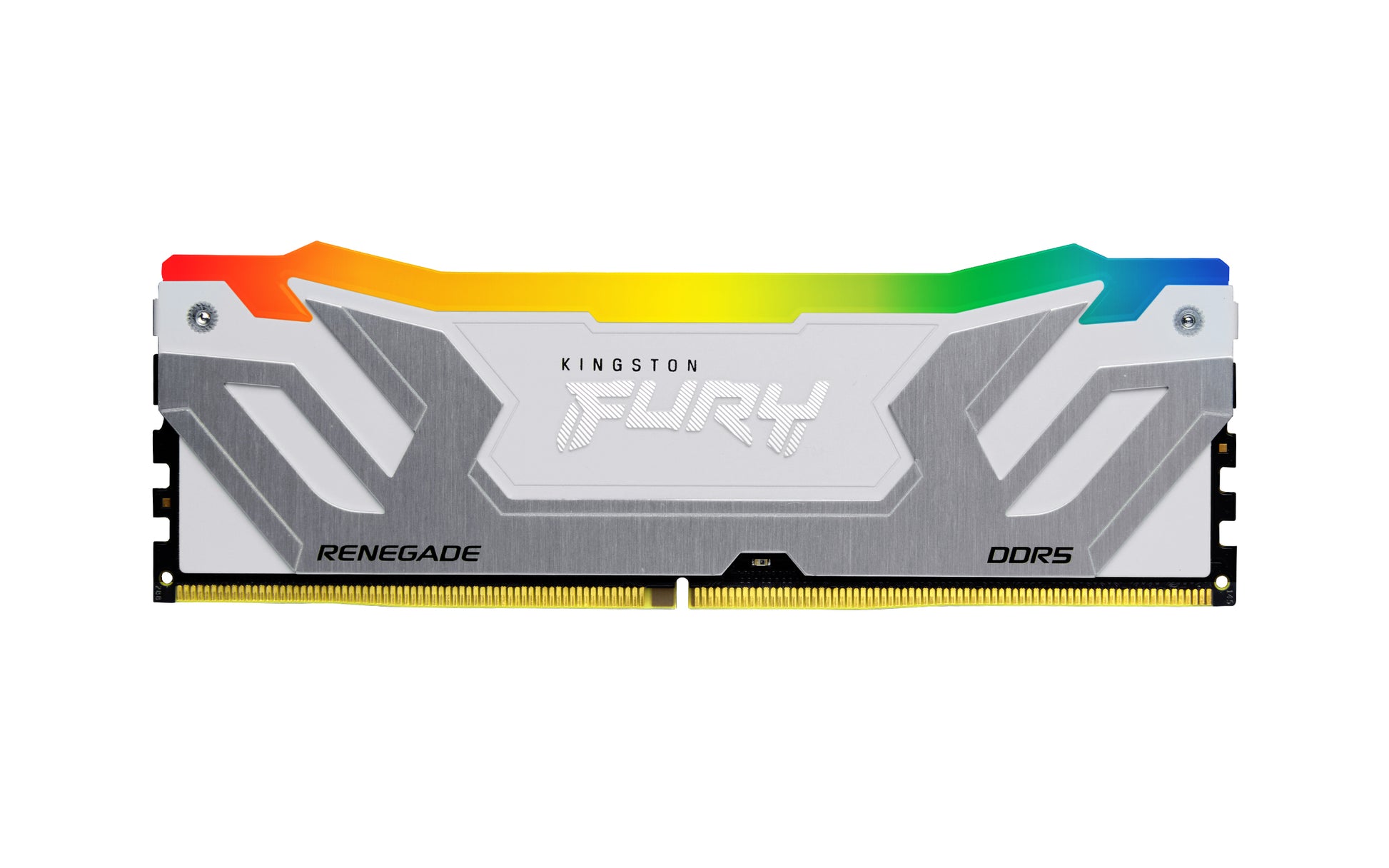 Kingston Technology Kingston Fury Renegade DDR5 DIMM 24 GB 8400 MT/s CL40, 288-Pin, RGB Weiss, Kühlkörper