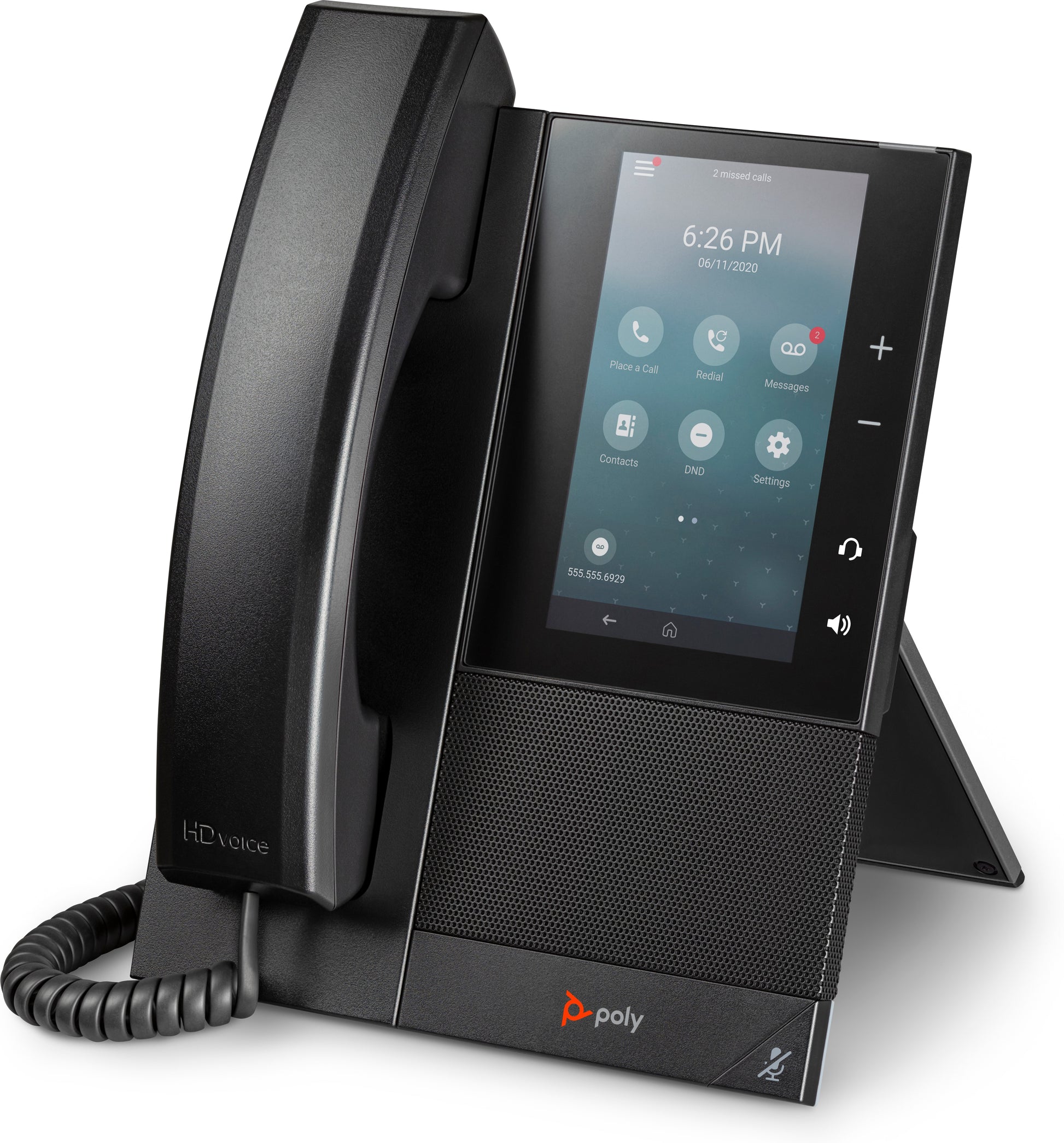 Poly CCX 500 – Business Media Telefon, für Open SIP, PoE