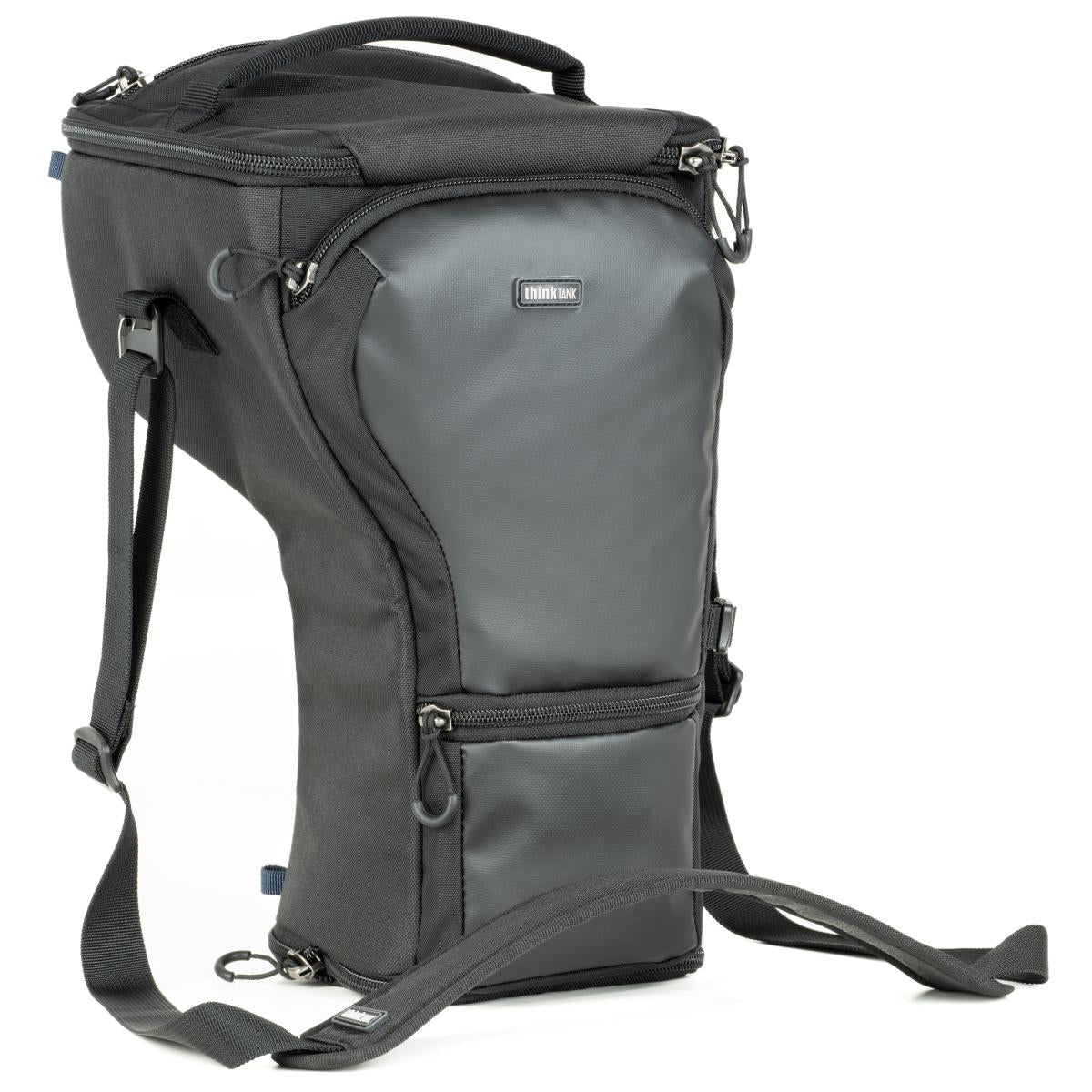 Think Tank Digital Holster 50 V3.0 – Nylon/TPU, Regenhülle – für DSLR (inkl. Batteriegriff) und Systemkameras