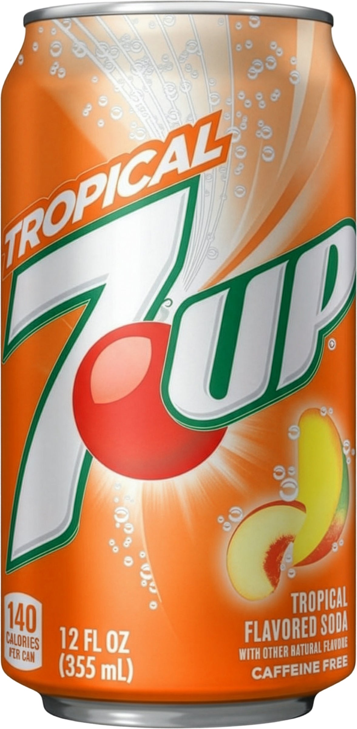7UP Limonade Tropical, Ananas & Mango, koffeinfrei – 12 × 3,55 dl