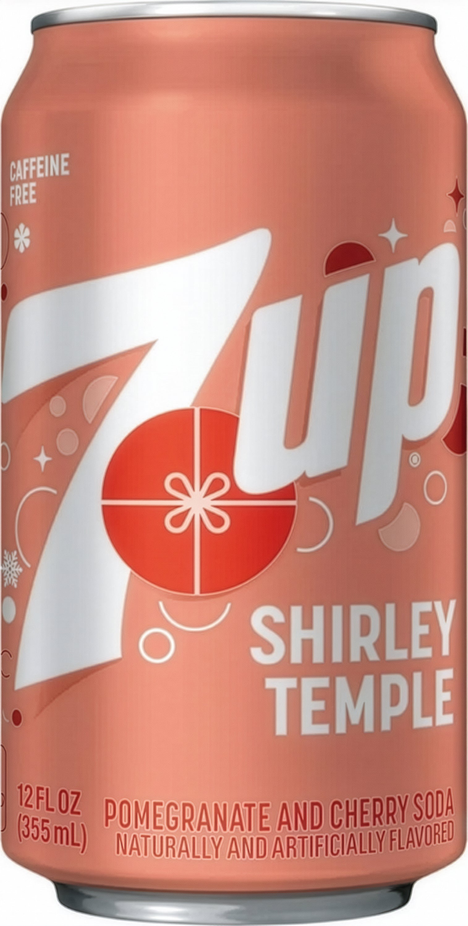 7UP Limonade Shirley Temple, Kirsche & Granatapfel – 12 × 3,55 dl, koffeinfrei