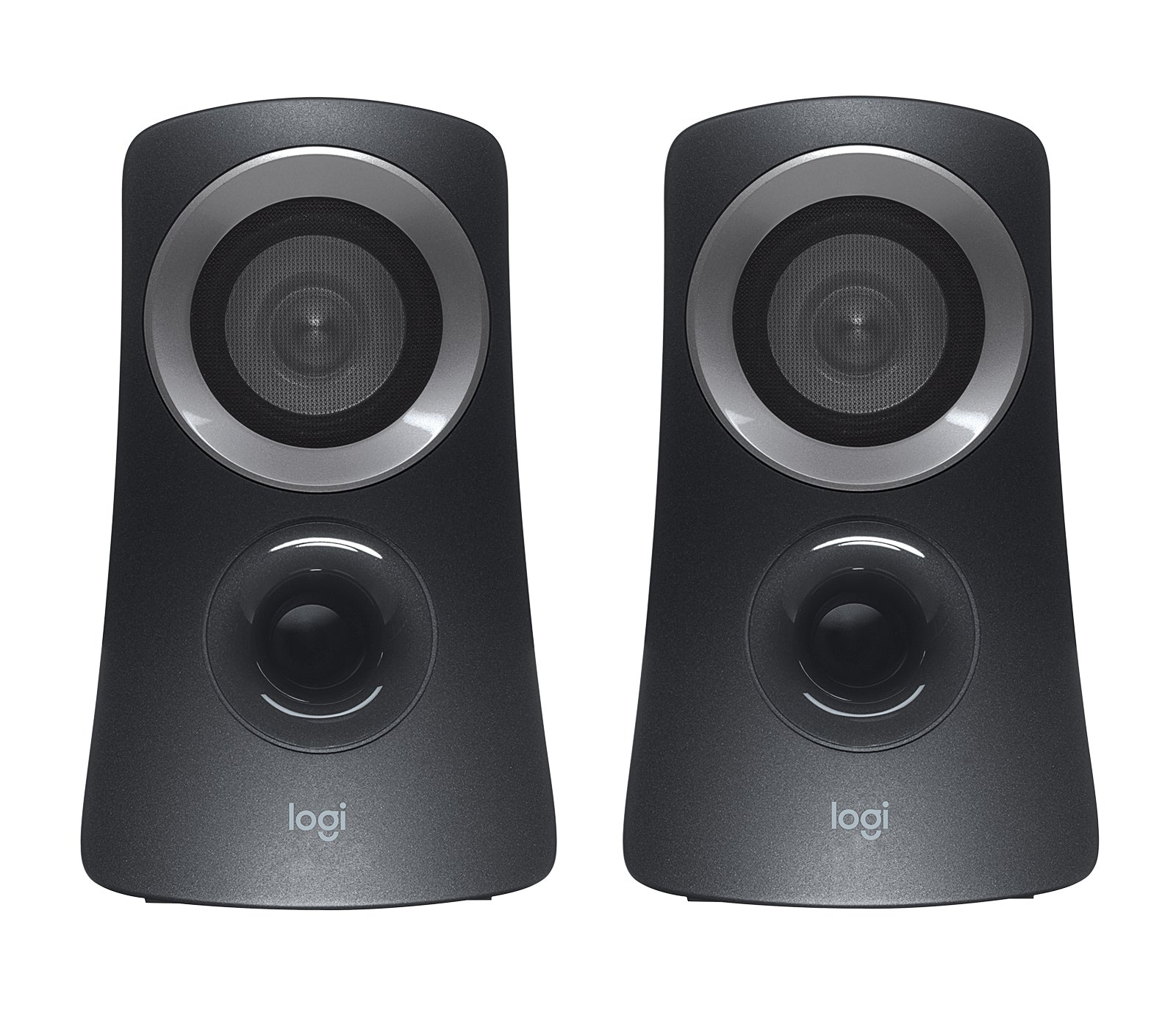 Logitech Z313 – PC-Lautsprecher-Set 2.1 – 25 W, mit Subwoofer, 3,5 mm Klinke, Schwarz