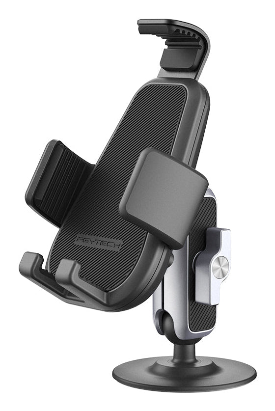 PGYTECH Auto-Halterung – Klebekissen, 64–92 mm Gerätebreite, drehbar, neigbar – Schwarz/Grau
