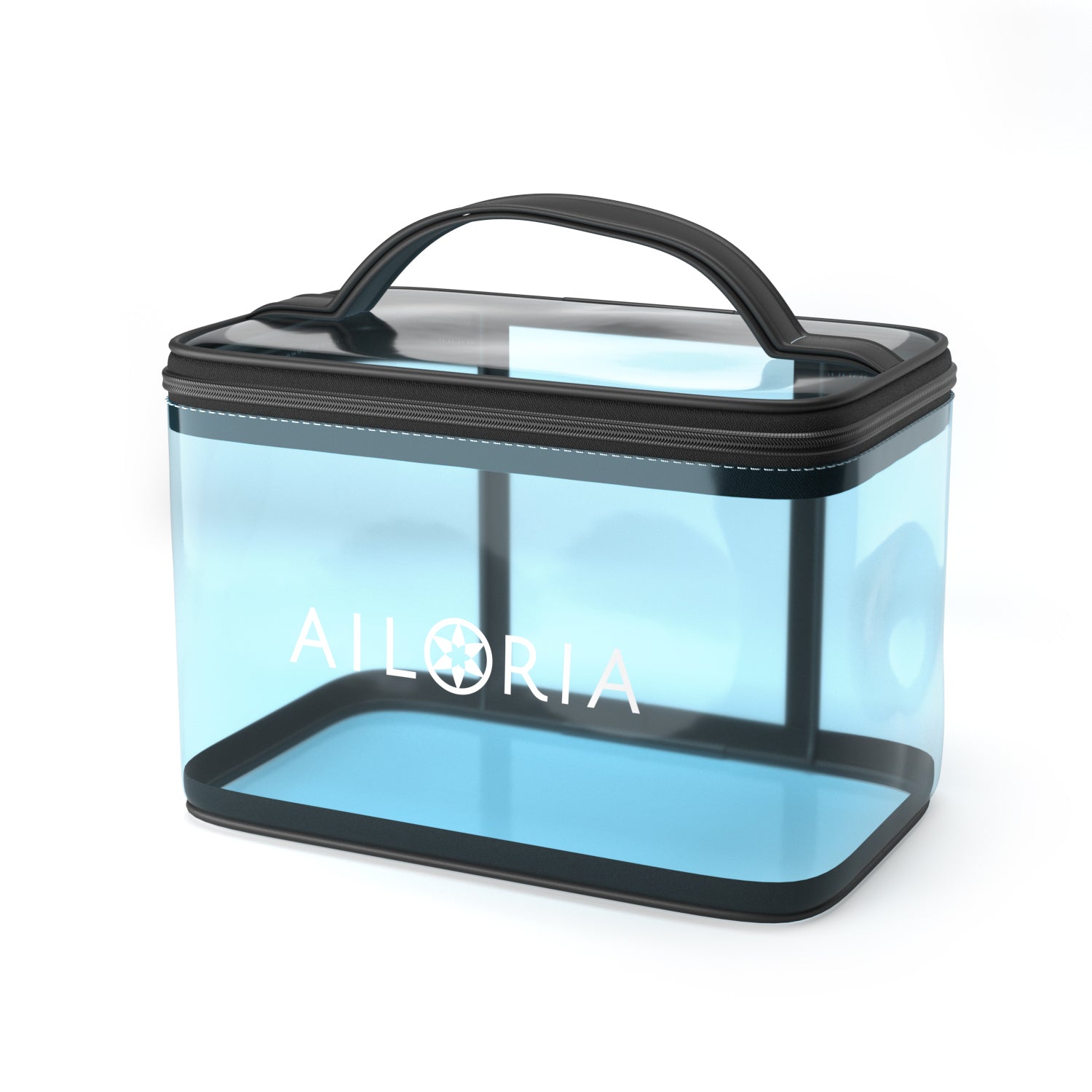 Ailoria Kosmetiktasche Vanity – wasserfest – 3 l – Sky Blue – Polyvinylchlorid (PVC)