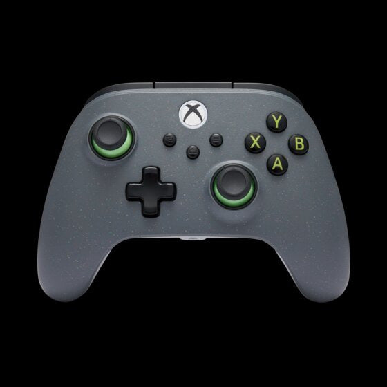 PowerA Advantage Wireless – Gamepad – USB + RF + Bluetooth, Schiefergrau, für Xbox Series X|S, Xbox One & PC