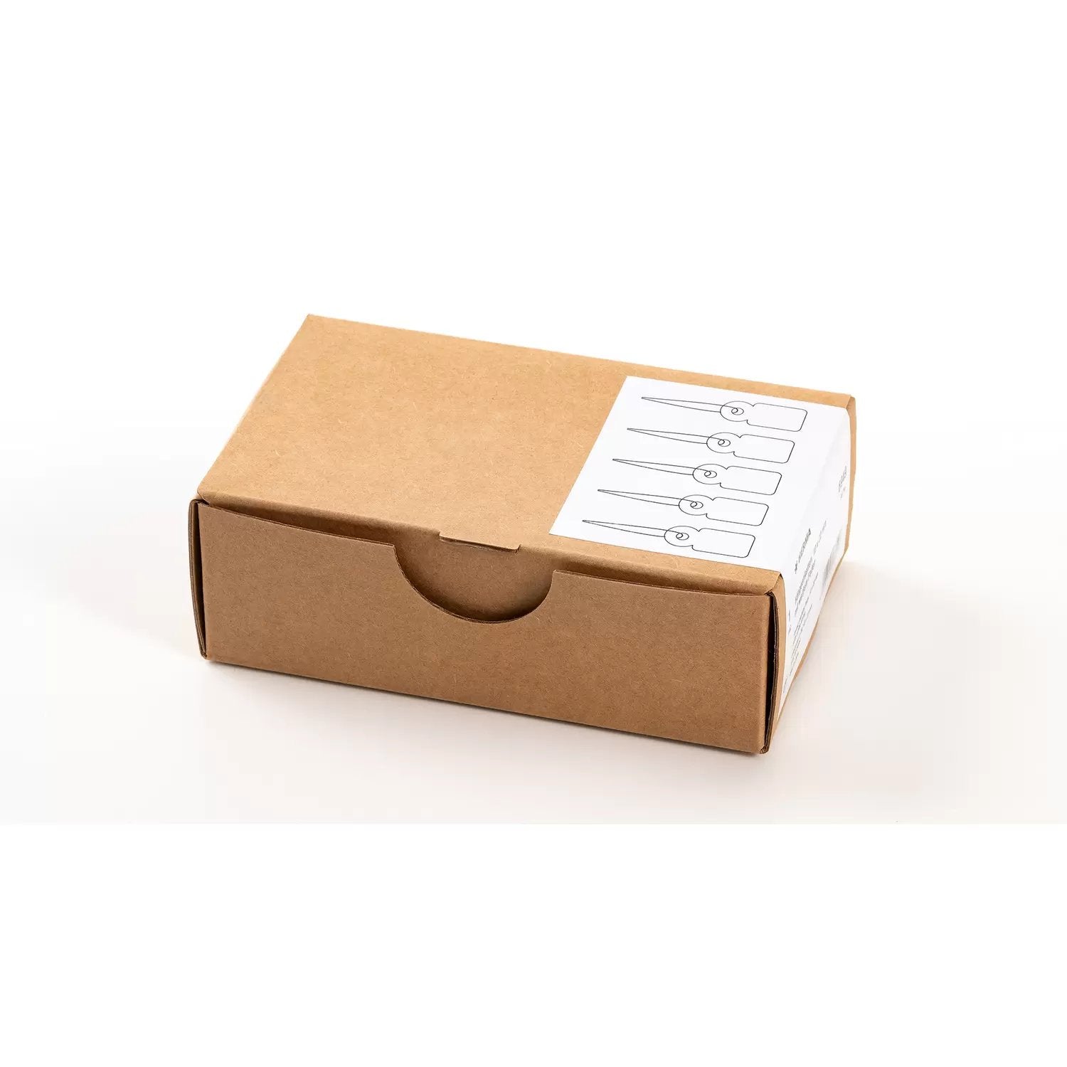 HERMA Anhängeetiketten – 10 × 22 mm, Karton, weiss, mit Faden, 1'000 Stk.
