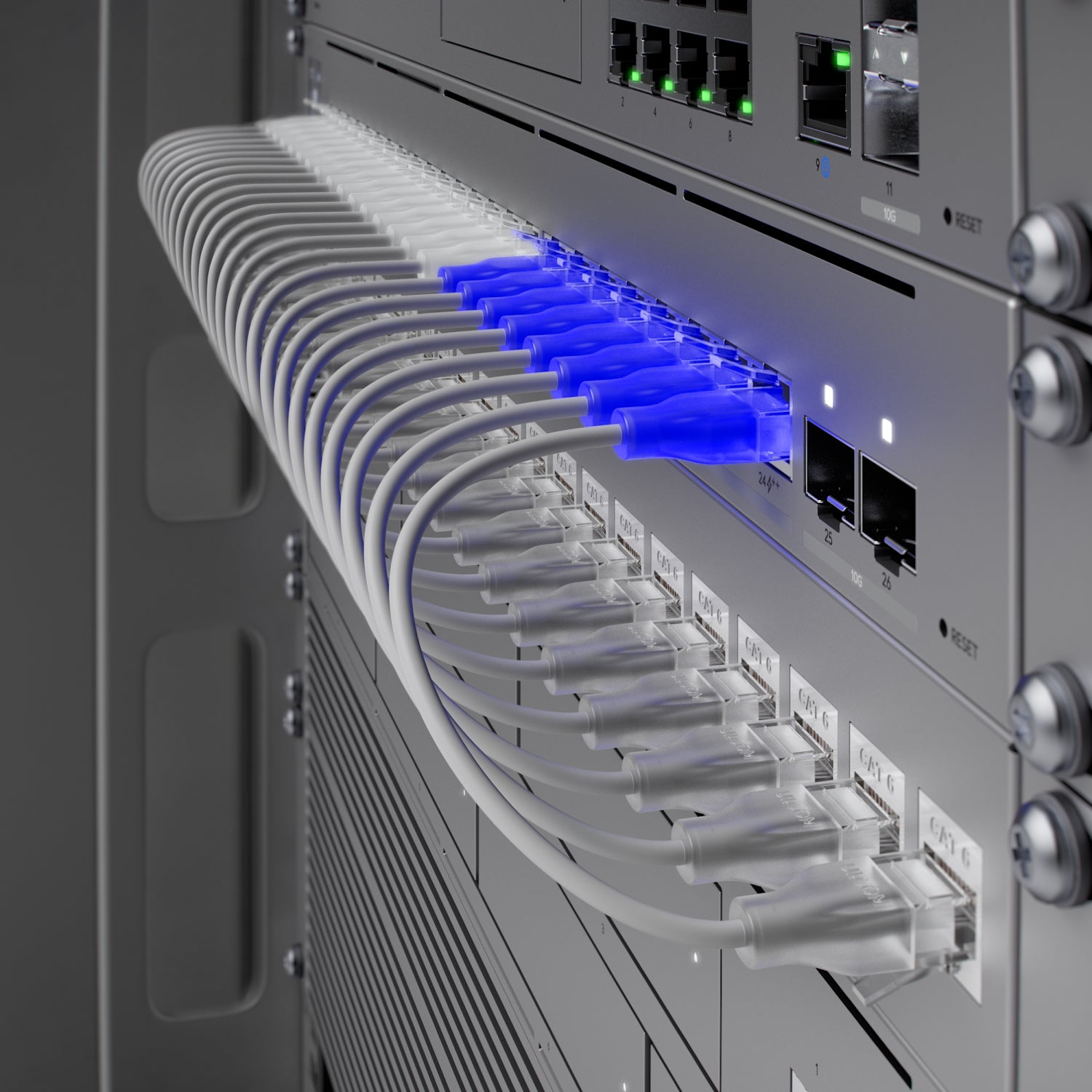 Ubiquiti USW-Pro-Max-24-PoE – Managed L3 Switch – 16× 1G + 8× 2,5G + 2× 10G, 2× SFP+, PoE-Budget 400 W, 19"