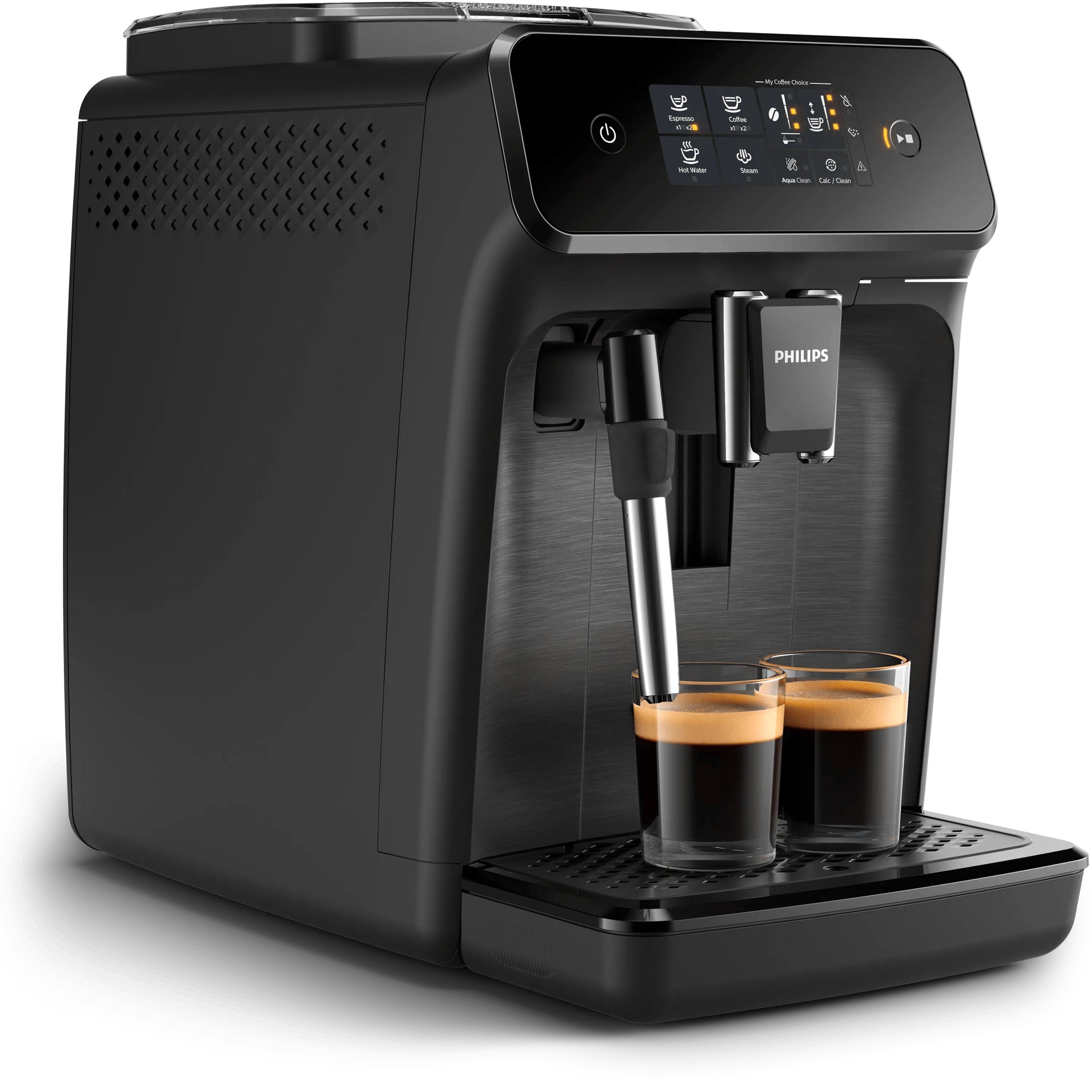 Philips Serie 1200 EP1220/00 Kaffeevollautomat – 1,8 l, 275 g Bohnenbehälter, 15 bar, Milchaufschäumer