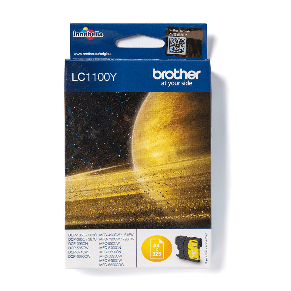 Brother Tintenpatrone, Gelb, 325 Seiten