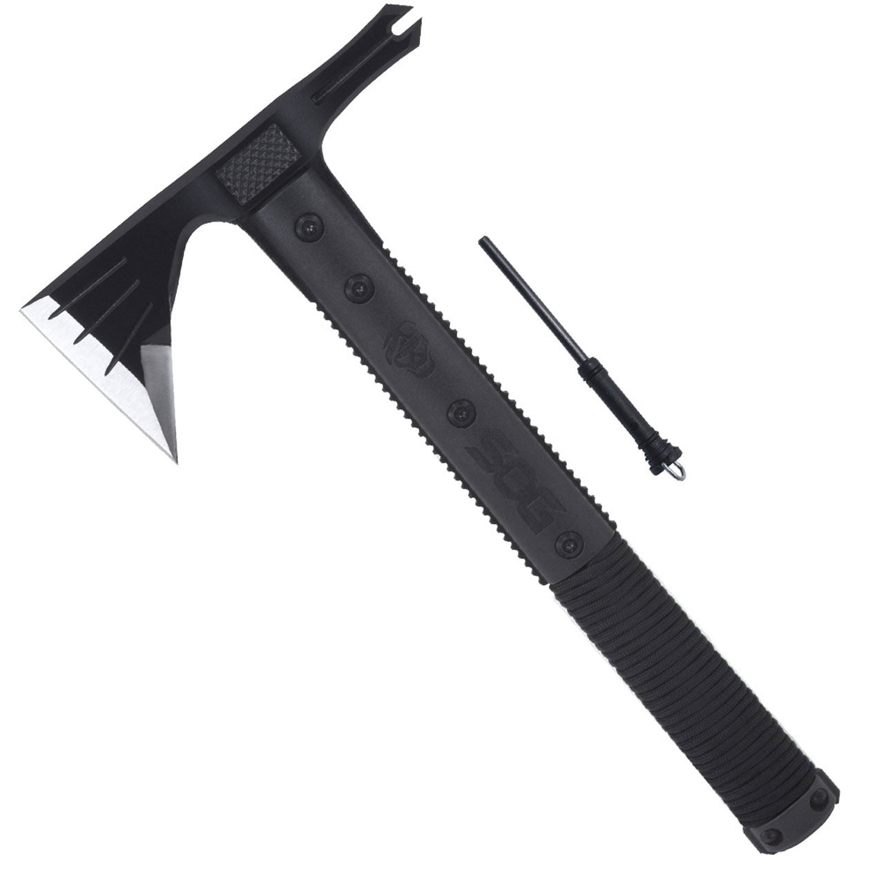 SOG SK1001-CP Axt Survival – Klingenlänge 76 mm, Länge 307 mm, inkl. Tragetasche