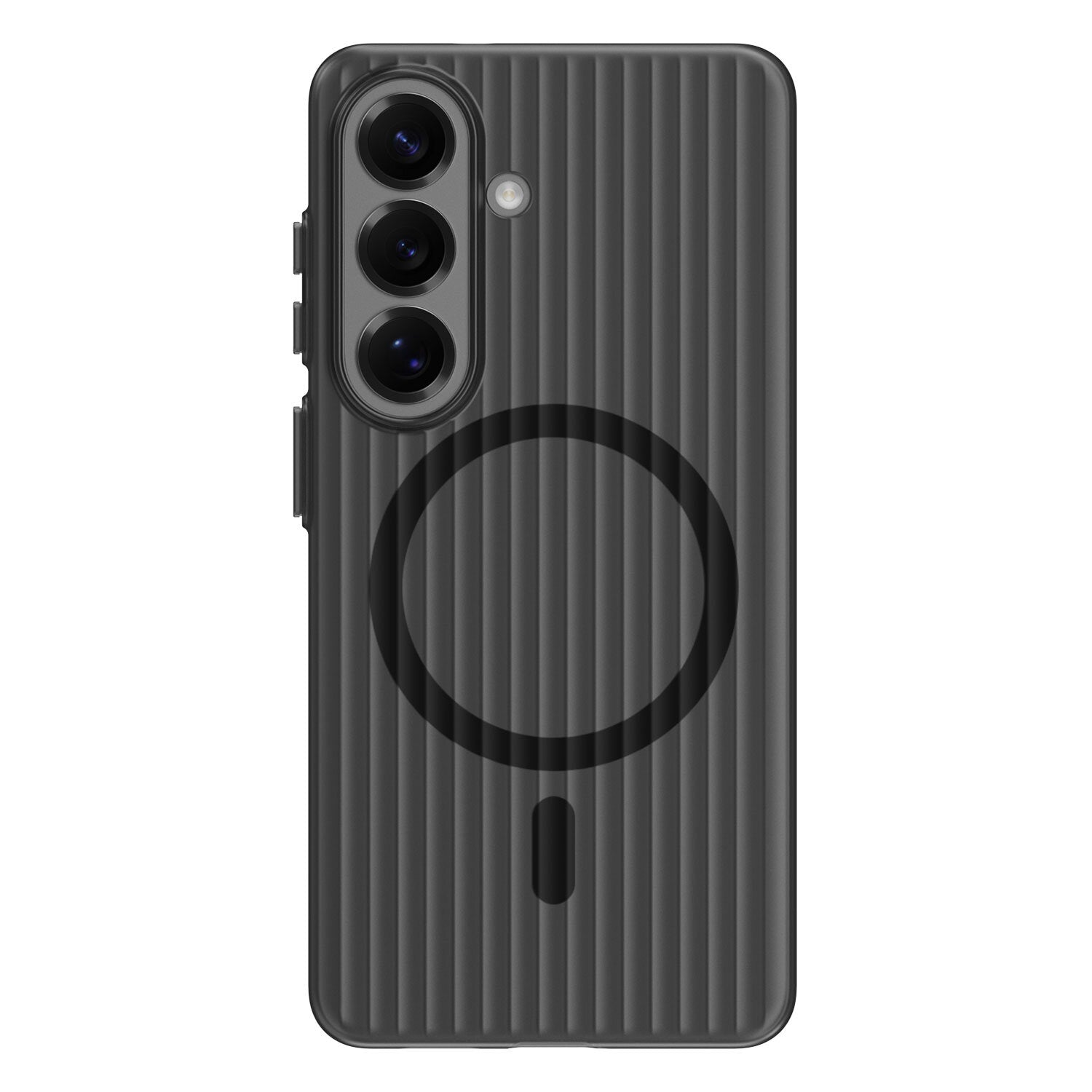 4smarts Design Case Aero – Backcover – für Samsung Galaxy S26, MagSafe, PC, Schwarz