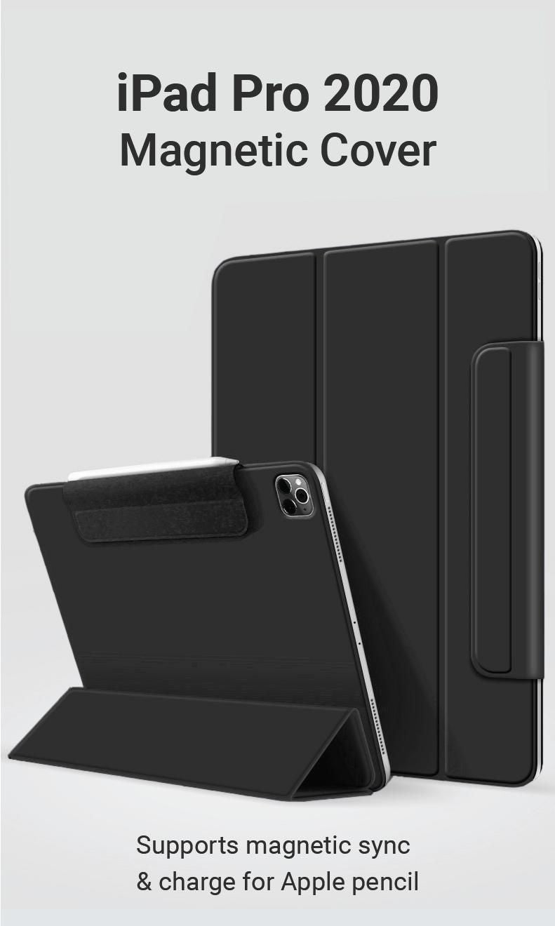 eSTUFF COLORADO Tablet-Hülle für iPad Pro 12,9" (4.–6. Gen.) – Schwarz