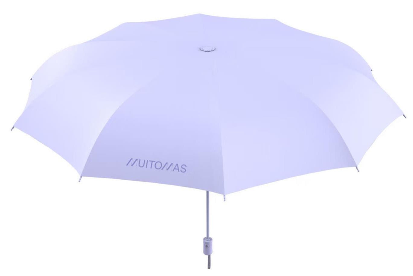 Muitomas Taschenschirm – Automatik, Ø 58 cm – Lila – mit Shopper