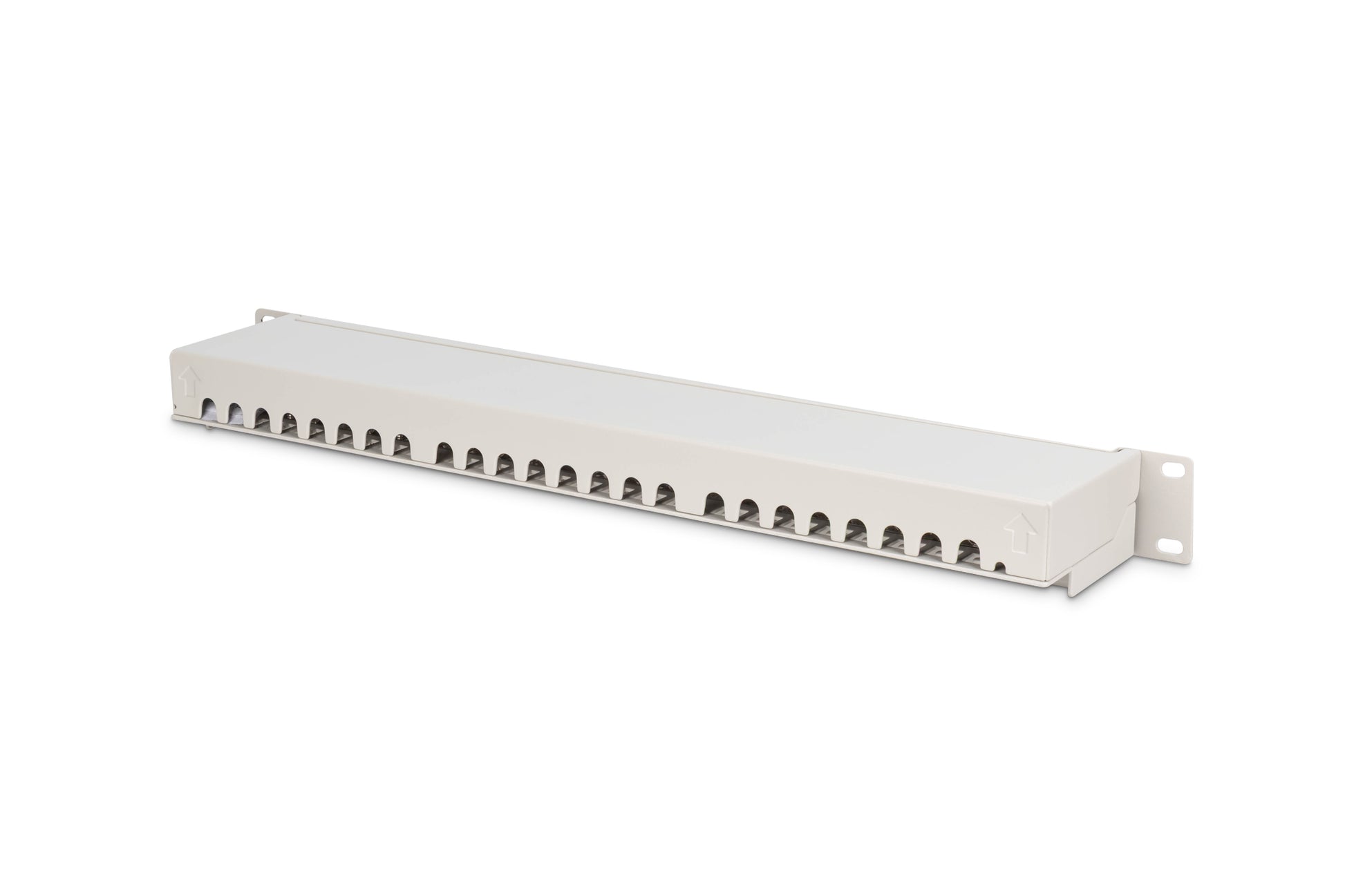 Digitus Cat6 (Klasse E) Patchpanel – 24× RJ-45, LSA, 1U, Grau