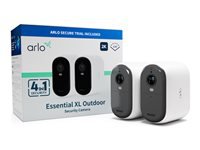 Arlo Essential 2 XL Wildkamera – 2K, wetterfest, 2er-Pack