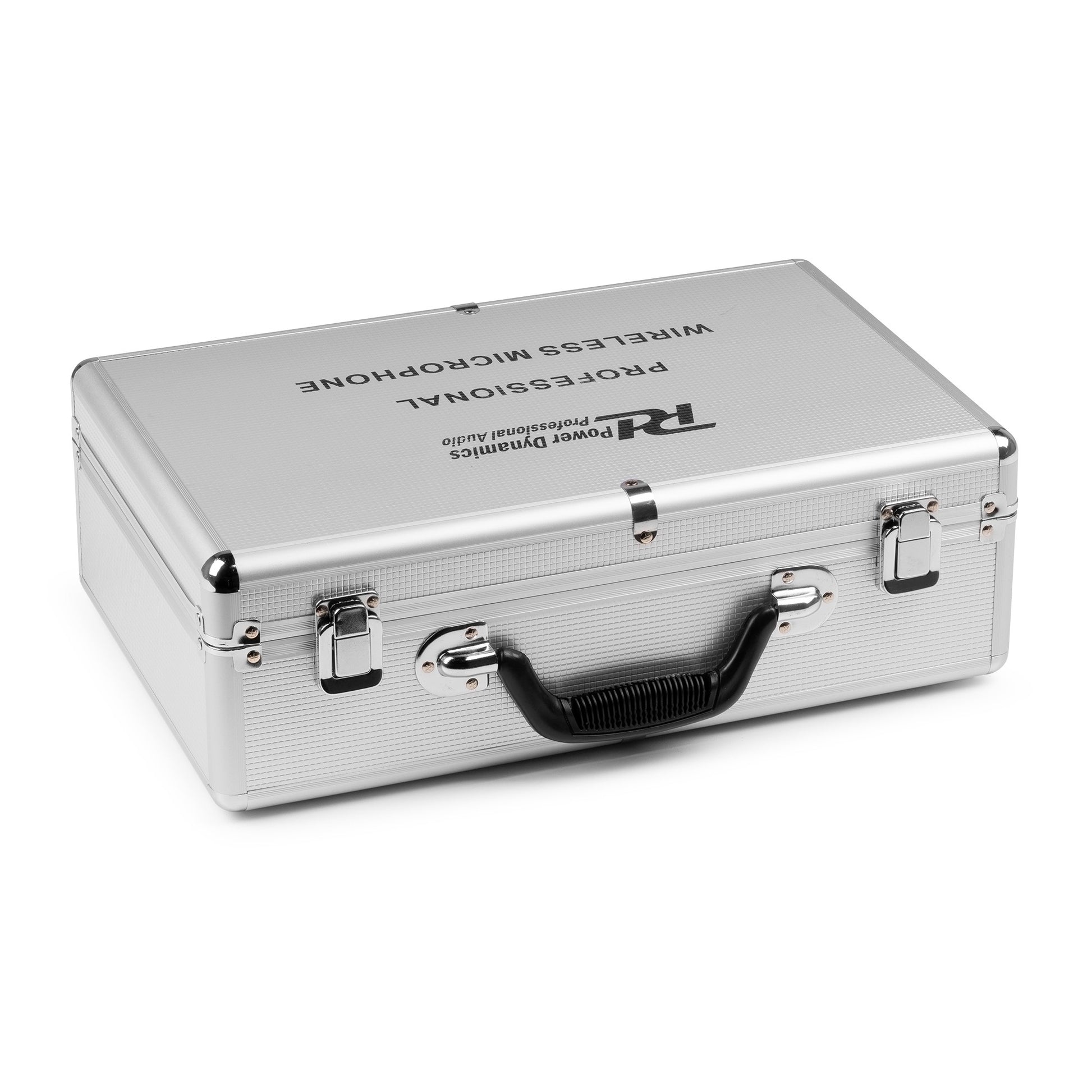 Power Dynamics PD522 – Bühnenmikrofon 2er-Set – XLR, Kabellos (500–530 MHz), Niere, 50–18'000 Hz, Schwarz