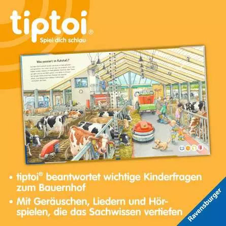 Ravensburger Buch – tiptoi WWW Bauernhof, Hardcover, 16 Seiten, Deutsch, ab 4 Jahren