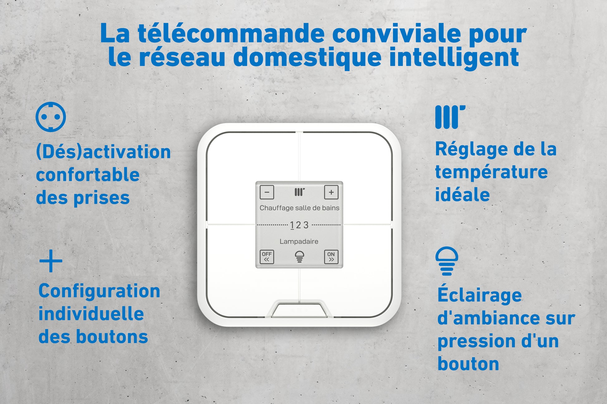 FRITZ! FRITZ DECT 440 – Smart-Taster – DECT, Mit Display