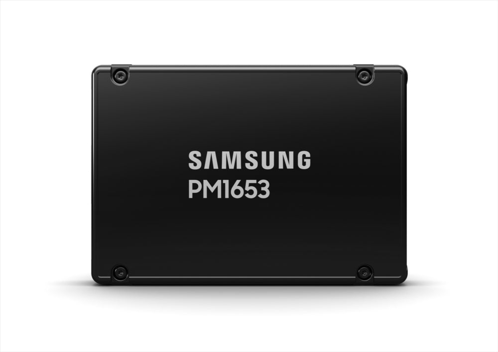 Samsung PM1653 – 2,5" SAS SSD, 15,4 TB