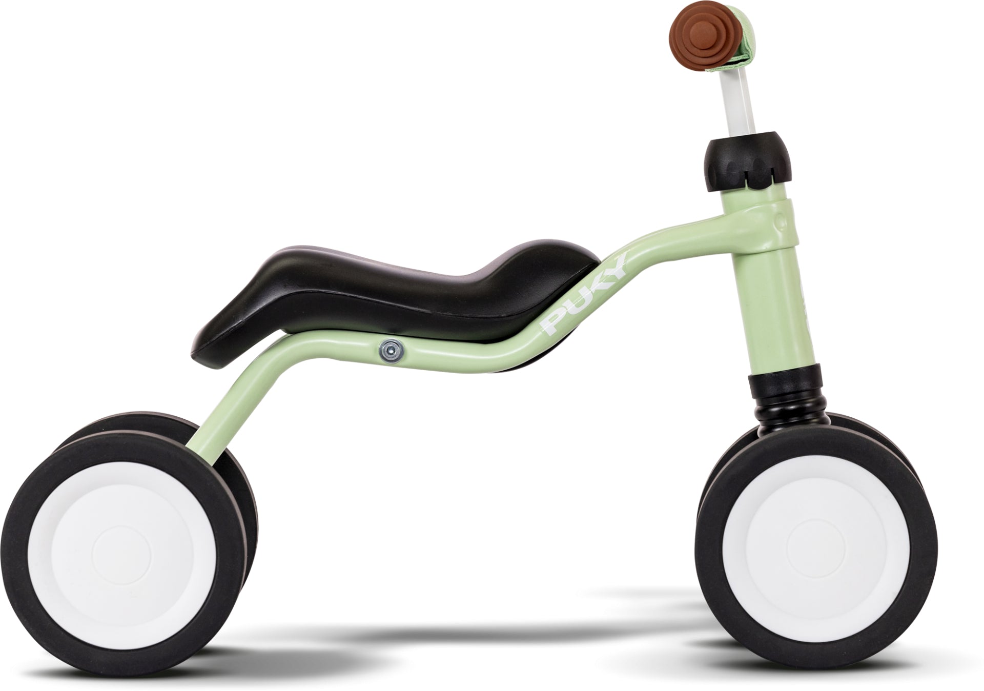 Puky 3044 Rutschfahrzeug – 3 Räder, Lenkeinschlagbegrenzung – ab 1,5 J. – Aluminium, grün
