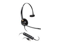 Poly EncorePro 515 Office-Headset (Mono) – On-Ear, Kabel (USB-A), MS Teams zertifiziert, Schwarz