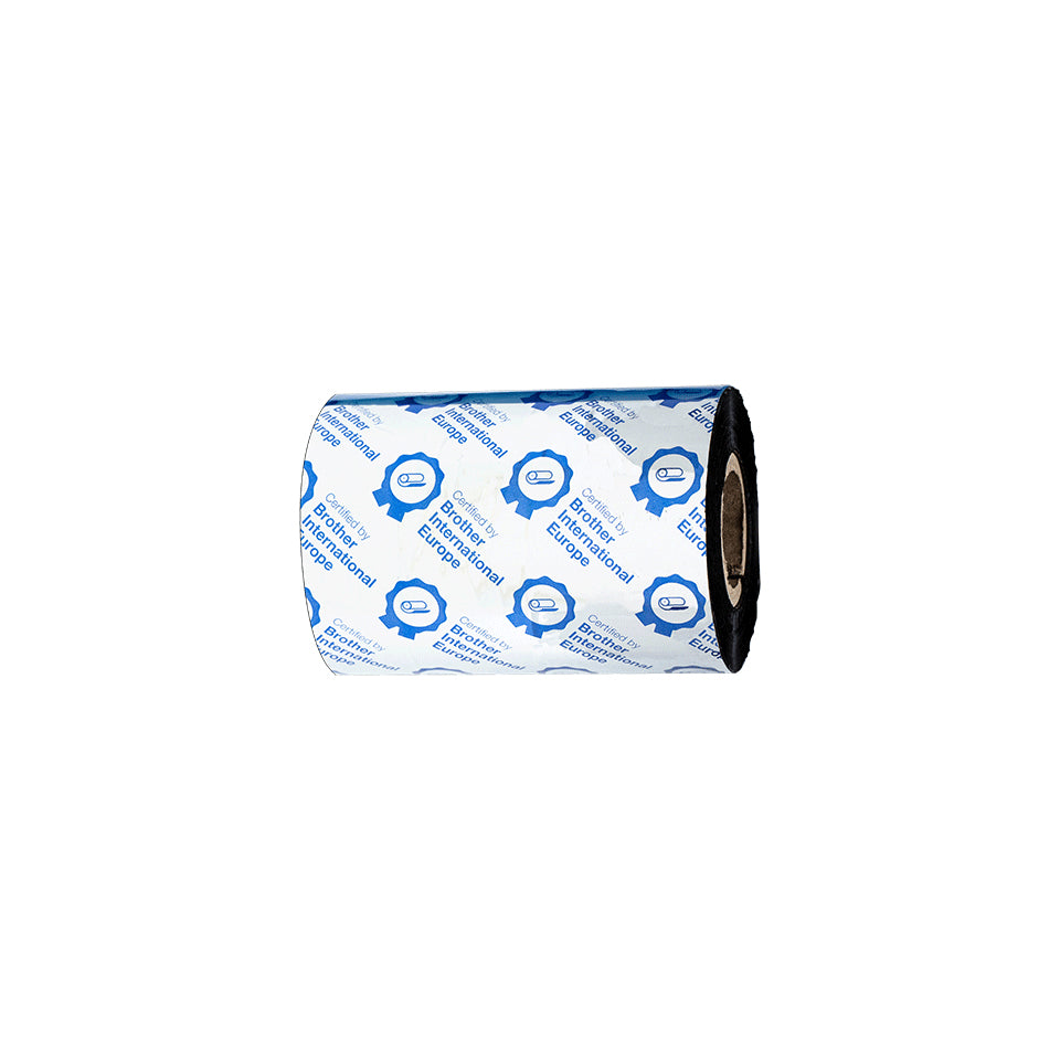 Brother Thermotransferband Harz, Schwarz – 80 mm × 300 m – für TD-4420TN/TD-4520TN und andere – BRP-1D300-080