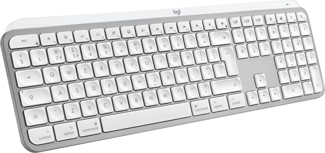 Logitech MX Keys S für Mac – Tastatur – Scherenmechanik – Bluetooth & 2,4 GHz (Logi Bolt) – beleuchtet – für Mac