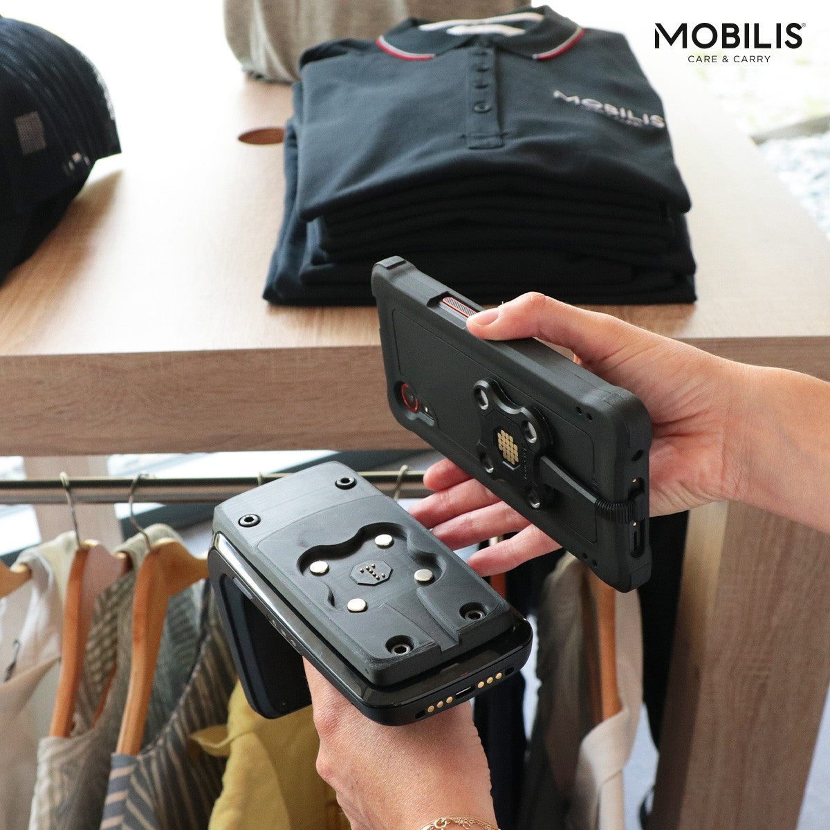 Mobilis Smart-Pin-Adapter 020019 – für Zebra RFD40 Sled